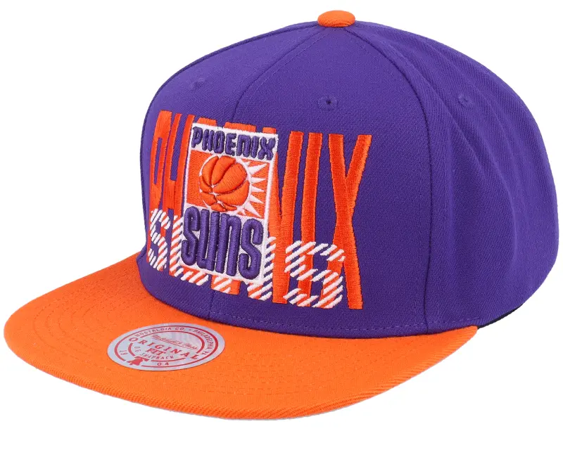 Mitchell & Ness Phoenix Suns Cross Check Hwc Purple/Orange Snapback online