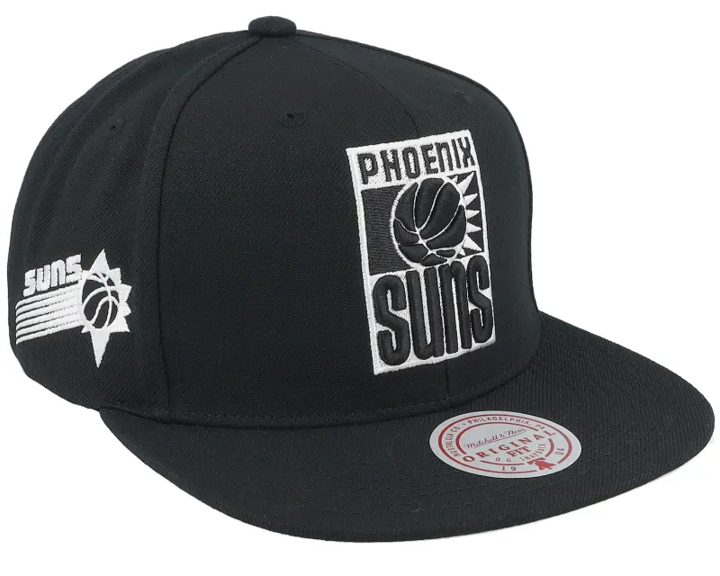 Mitchell & Ness Phoenix Suns Evergreen Black/White Snapback online