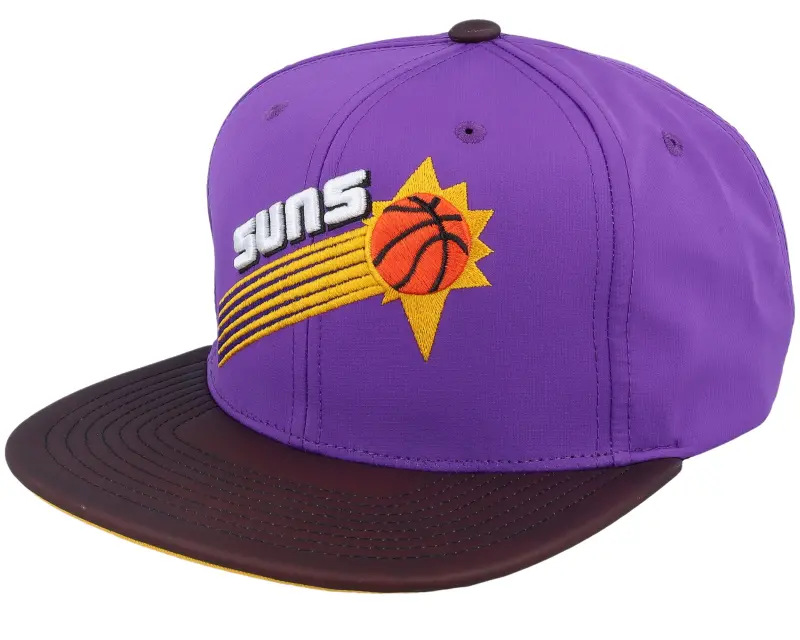 Mitchell & Ness Phoenix Suns Heat Up Visor Purple Snapback online