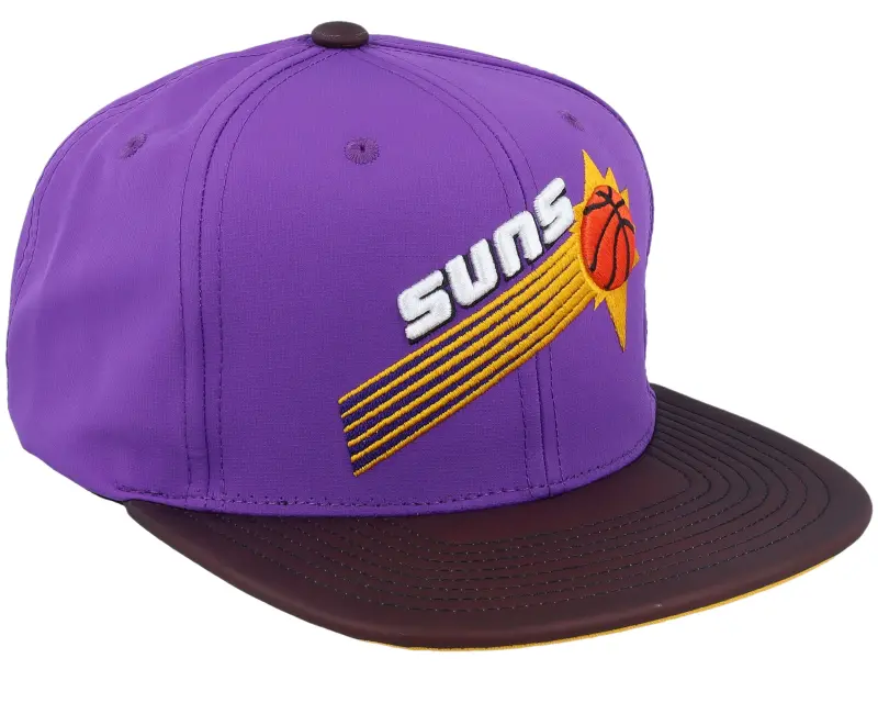 Mitchell & Ness Phoenix Suns Heat Up Visor Purple Snapback online