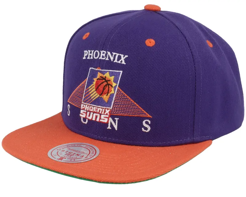 Mitchell & Ness Phoenix Suns Monument Purple/Orange Snapback online