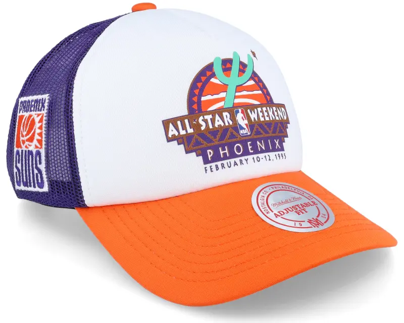 Mitchell & Ness Phoenix Suns Party Time White Trucker online
