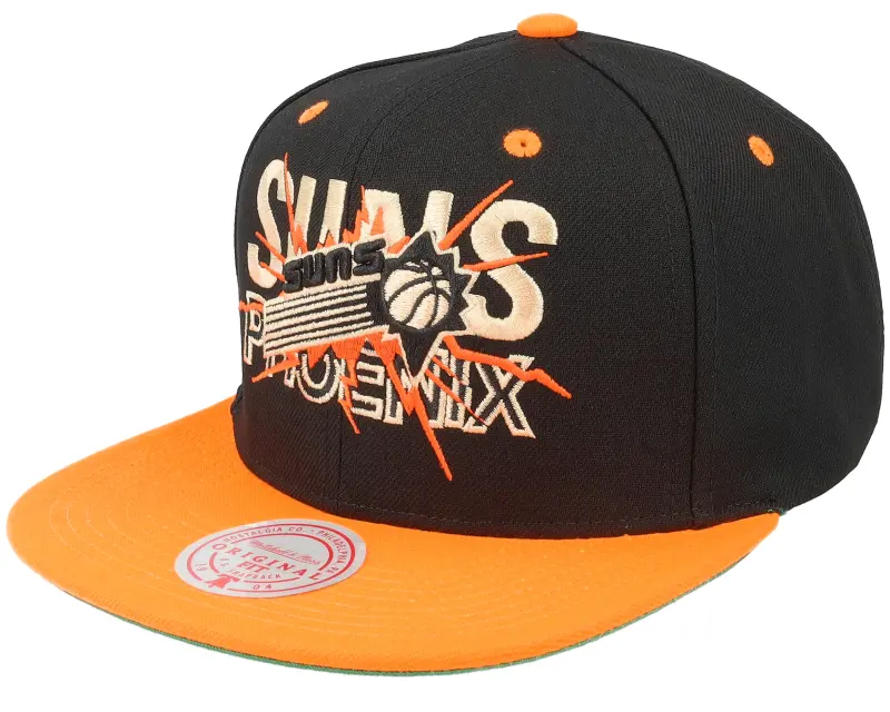 Mitchell & Ness Phoenix Suns Shattered Black/Orange Snapback online