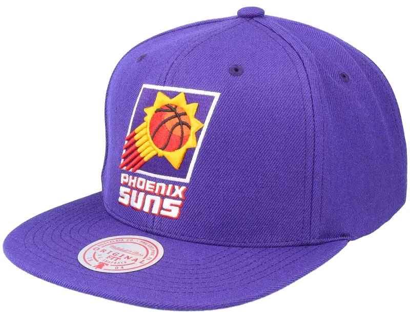 Mitchell & Ness Phoenix Suns Team Ground 2.0 Purple Snapback online
