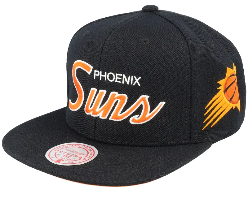 Mitchell & Ness Phoenix Suns Team Script 2.0 Black Snapback online