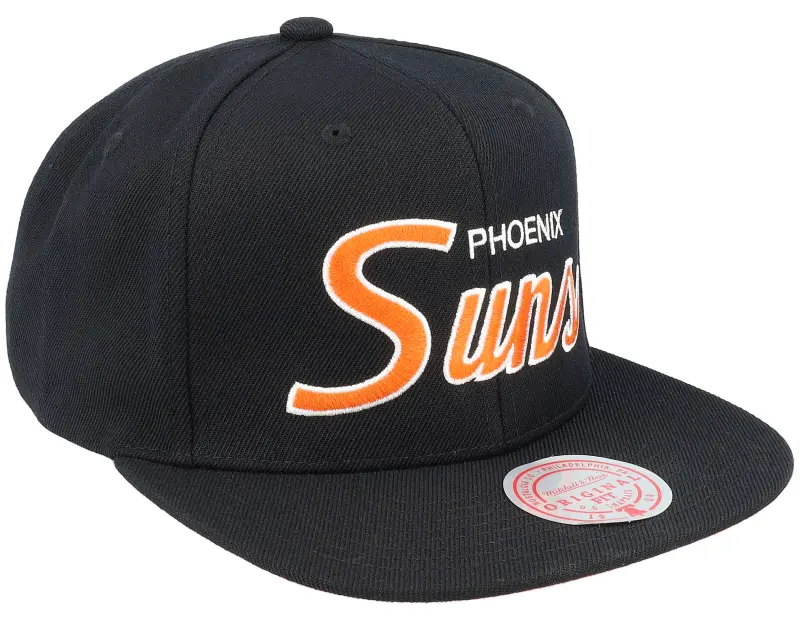 Mitchell & Ness Phoenix Suns Team Script 2.0 Black Snapback online