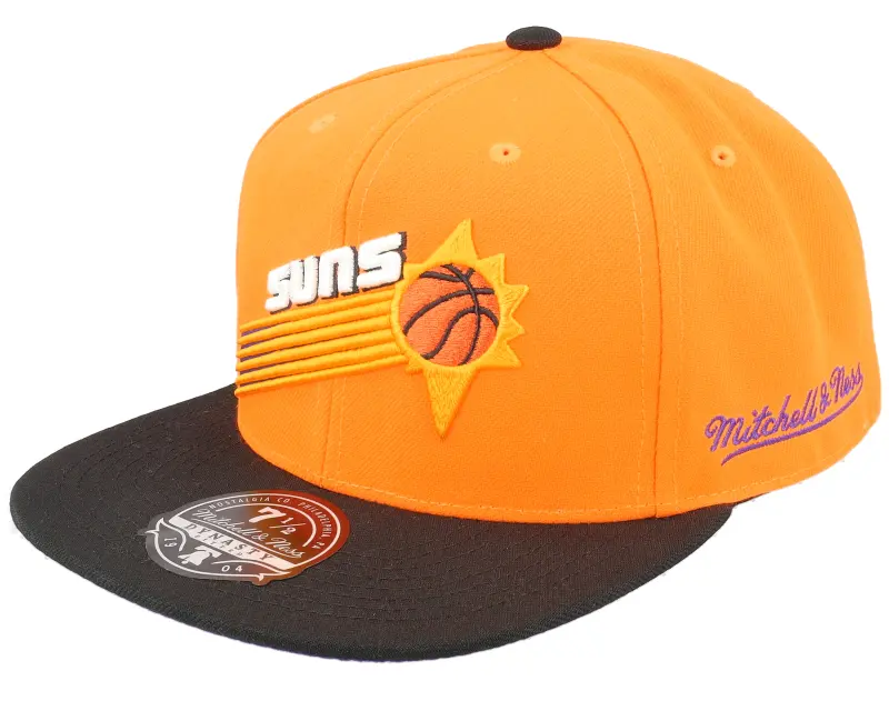 Mitchell & Ness Phoenix Suns Team Side 1 Orange/Black Fitted online