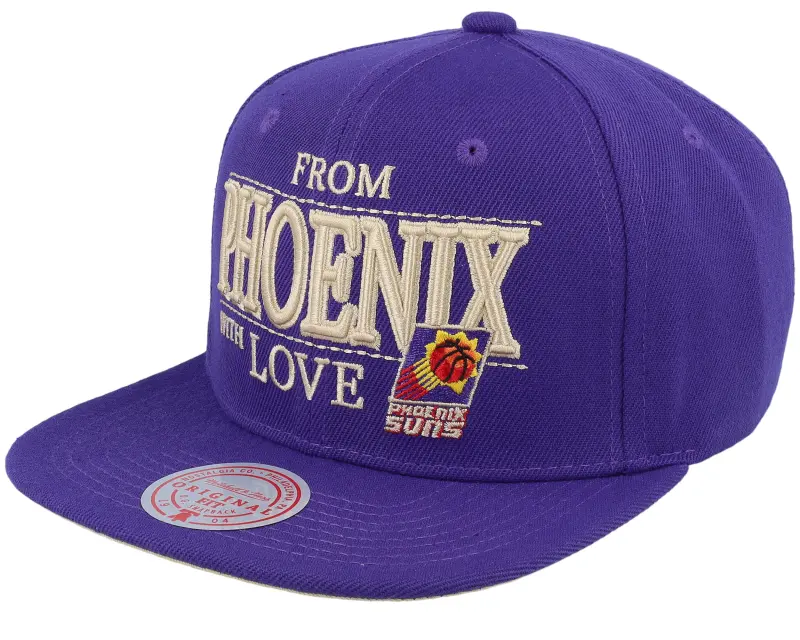 Mitchell & Ness Phoenix Suns With Love Hwc Purple Snapback online