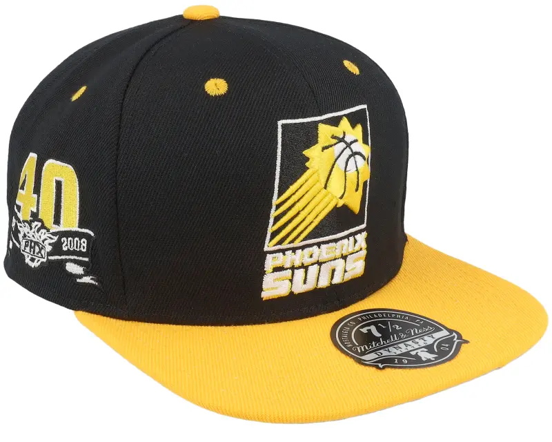 Mitchell & Ness Phoenix Suns Yellow Toe Black/Yellow Fitted online