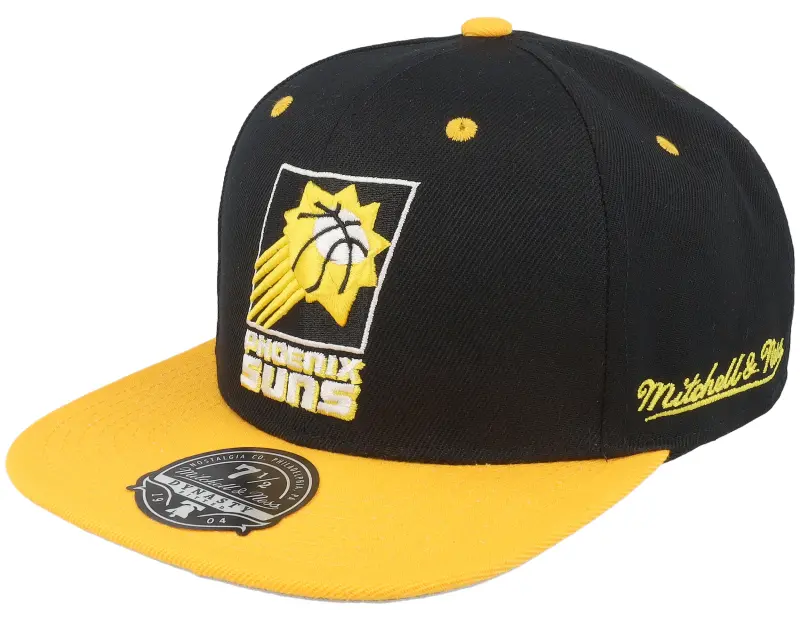 Mitchell & Ness Phoenix Suns Yellow Toe Black/Yellow Fitted online