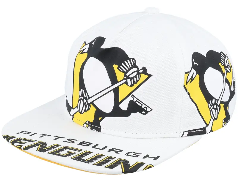 Mitchell & Ness Pittsburgh Penguins In Your Face Deadstock Hwc White Snapback online