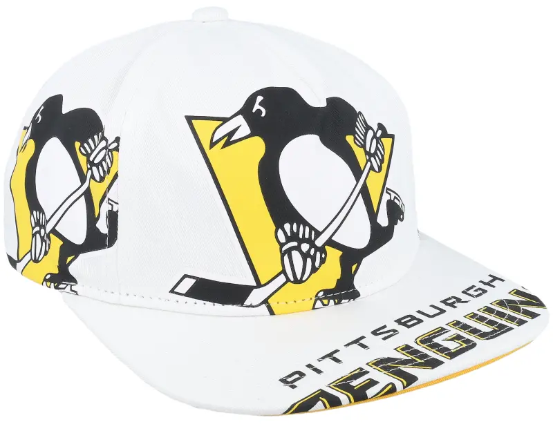 Mitchell & Ness Pittsburgh Penguins In Your Face Deadstock Hwc White Snapback online