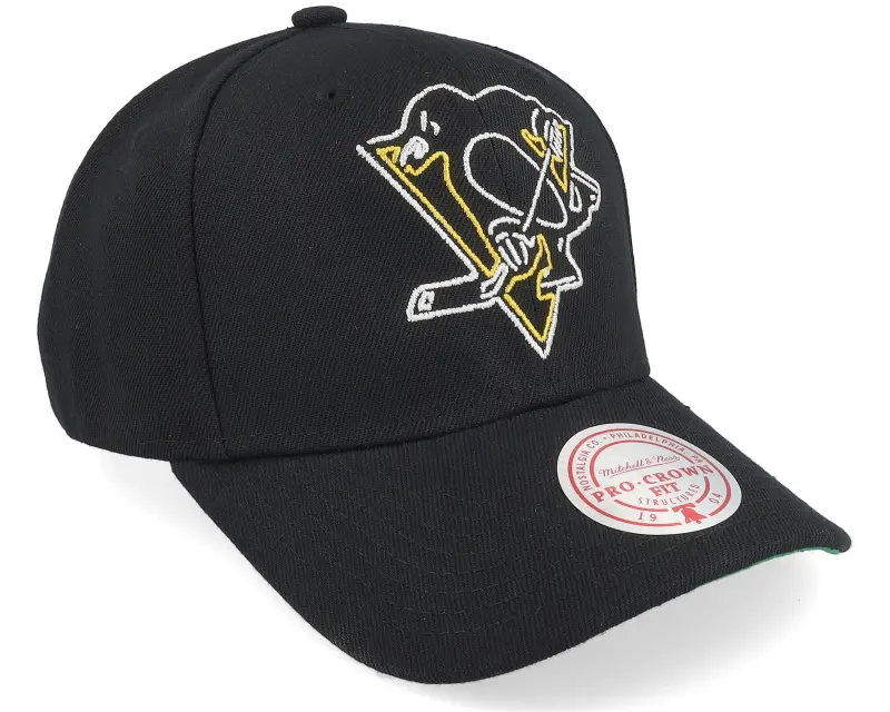 Mitchell & Ness Pittsburgh Penguins Neon Logo Pro Black Adjustable online
