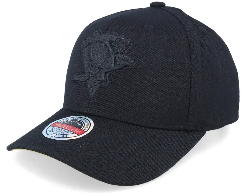 Mitchell & Ness Pittsburgh Penguins NHL Anniversary Patch Black Adjustable online
