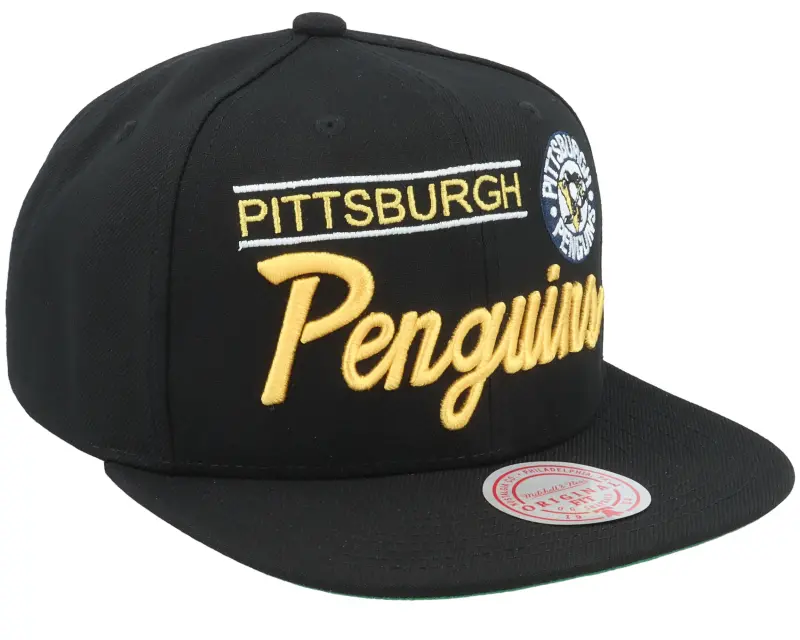 Mitchell & Ness Pittsburgh Penguins Retro Lock Up Black Snapback online