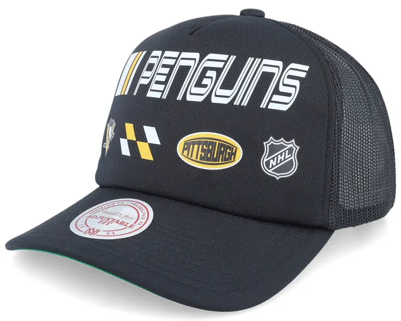 Mitchell & Ness Pittsburgh Penguins Speedway Hwc Black Trucker online