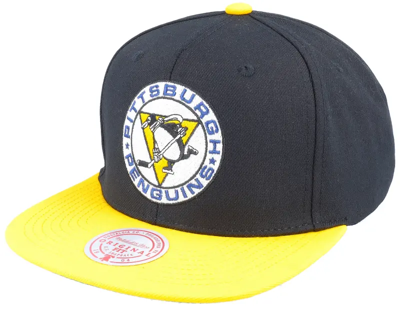 Mitchell & Ness Pittsburgh Penguins Team 2 Tone 2.0 Black/Yellow Snapback online