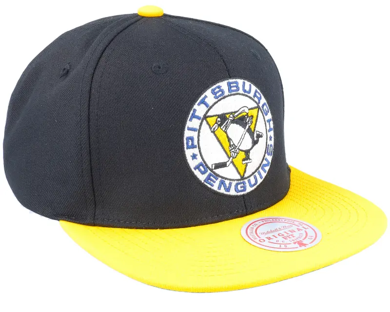 Mitchell & Ness Pittsburgh Penguins Team 2 Tone 2.0 Black/Yellow Snapback online