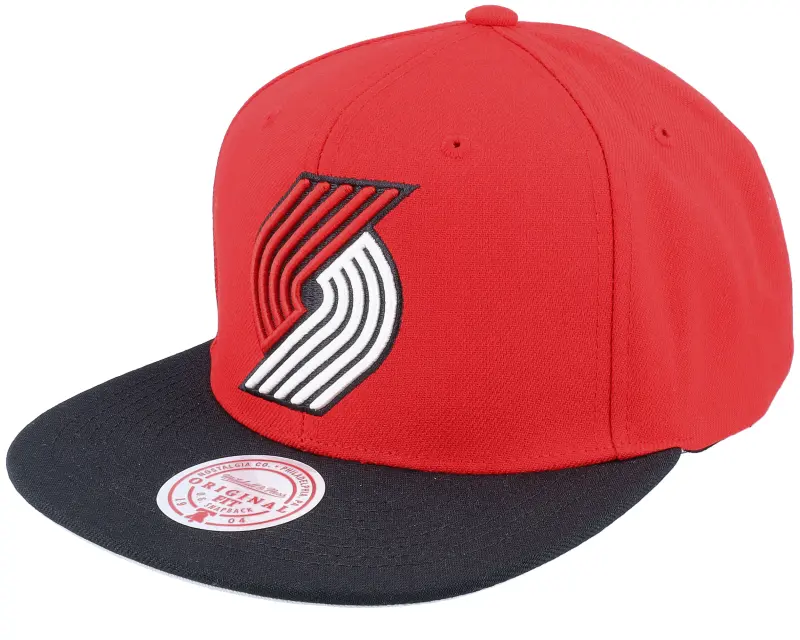 Mitchell & Ness Portland Trail Blazers Core Basic Red/Black Snapback online