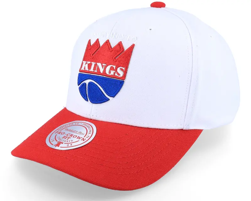 Mitchell & Ness Sacramento Kings Team 2 Tone 2.0 Pro White/Red Adjustable online