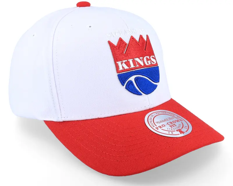 Mitchell & Ness Sacramento Kings Team 2 Tone 2.0 Pro White/Red Adjustable online