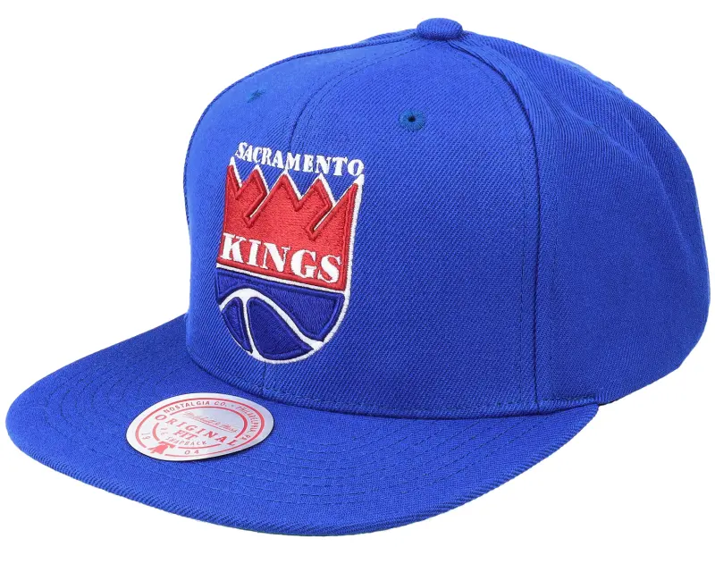 Mitchell & Ness Sacramento Kings Team Ground 2.0 Blue Snapback online