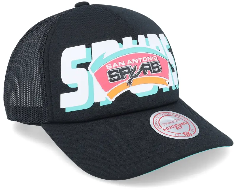 Mitchell & Ness San Antonio Spurs Billboard Hwc Black Trucker online