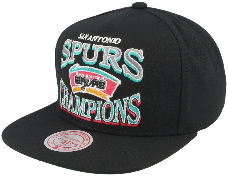 Mitchell & Ness San Antonio Spurs Champions Era Hwc Black Snapback online