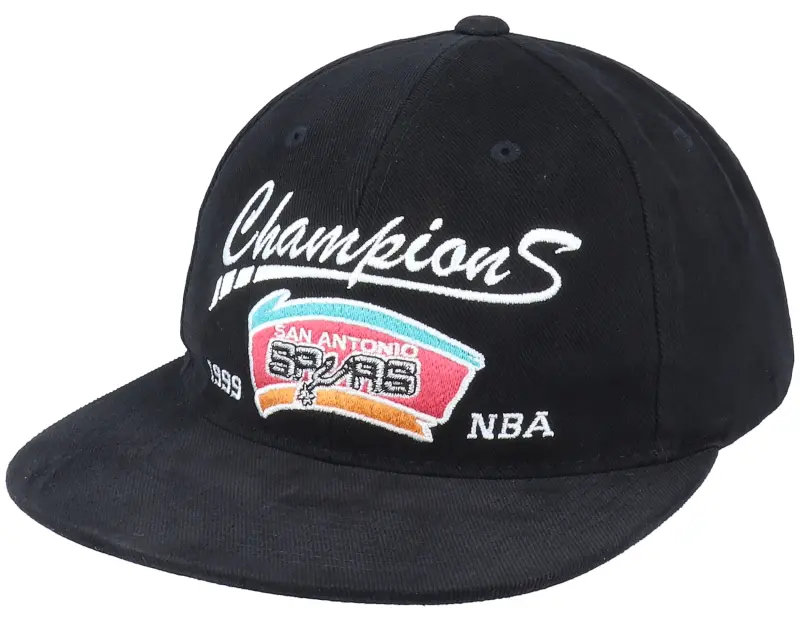 Mitchell & Ness San Antonio Spurs Champs Deadstock Black Snapback online