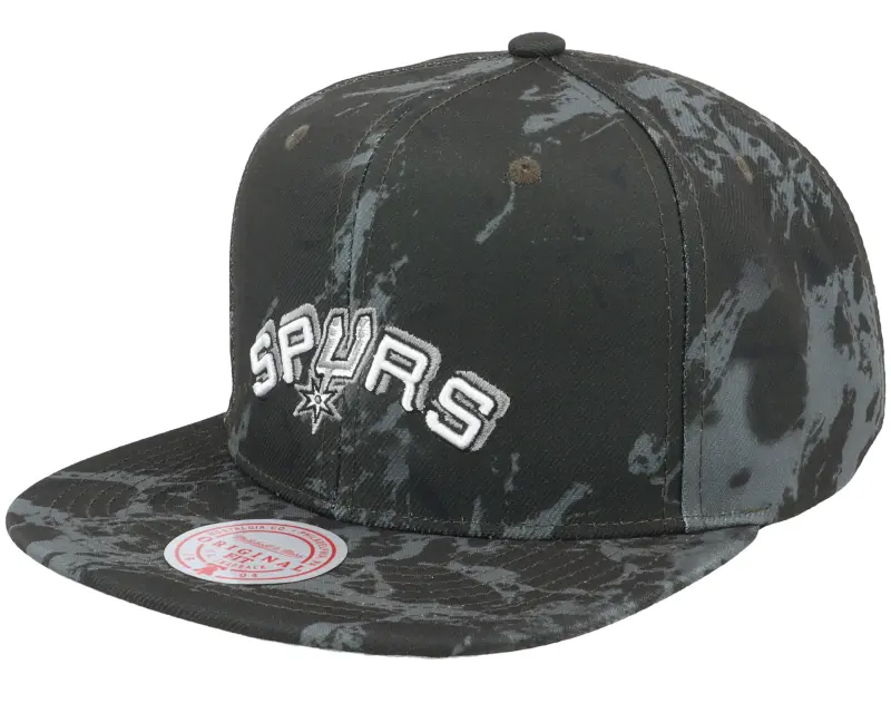 Mitchell & Ness San Antonio Spurs Down For All Black Snapback online