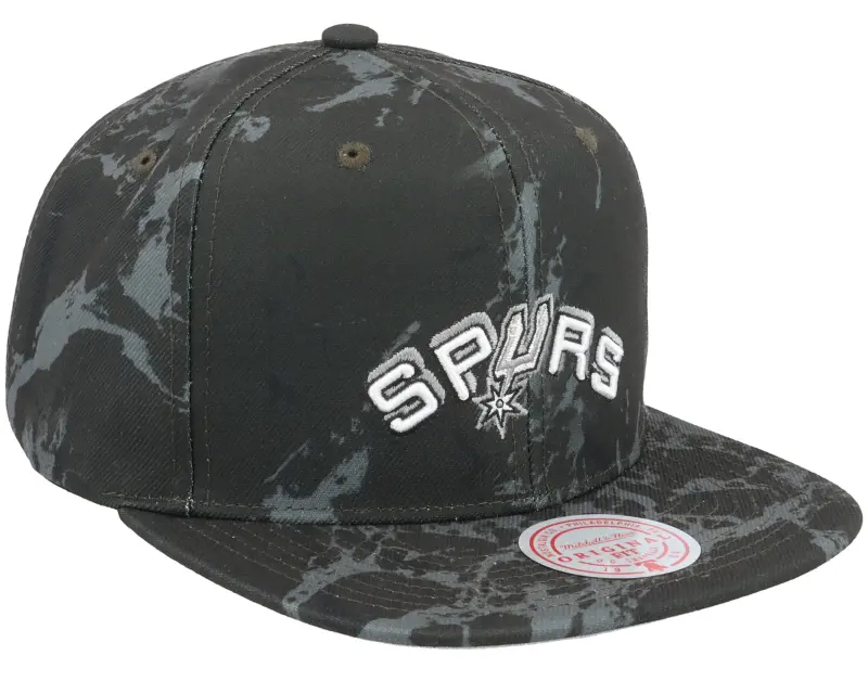Mitchell & Ness San Antonio Spurs Down For All Black Snapback online