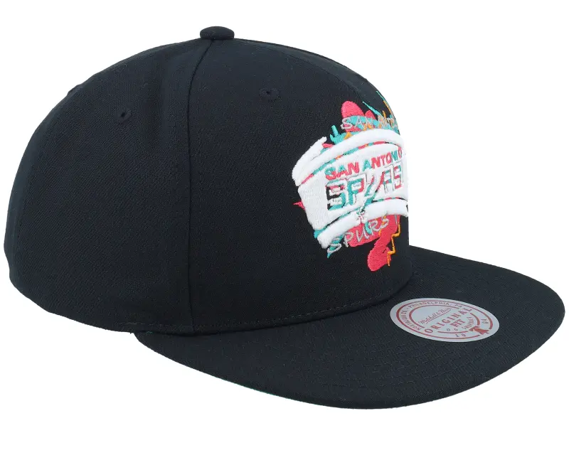 Mitchell & Ness San Antonio Spurs Fruit Loops Black Black Snapback online