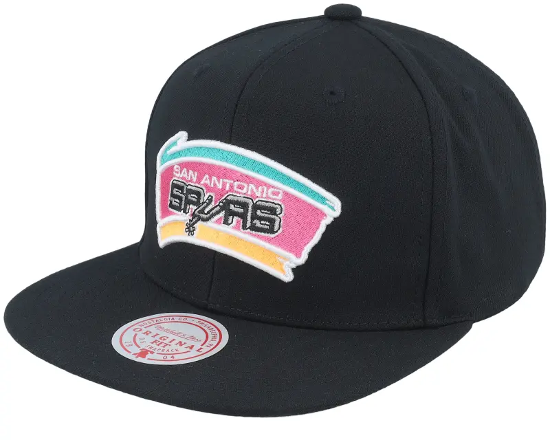 Mitchell & Ness San Antonio Spurs Neon Tropical Hwc Black Snapback online