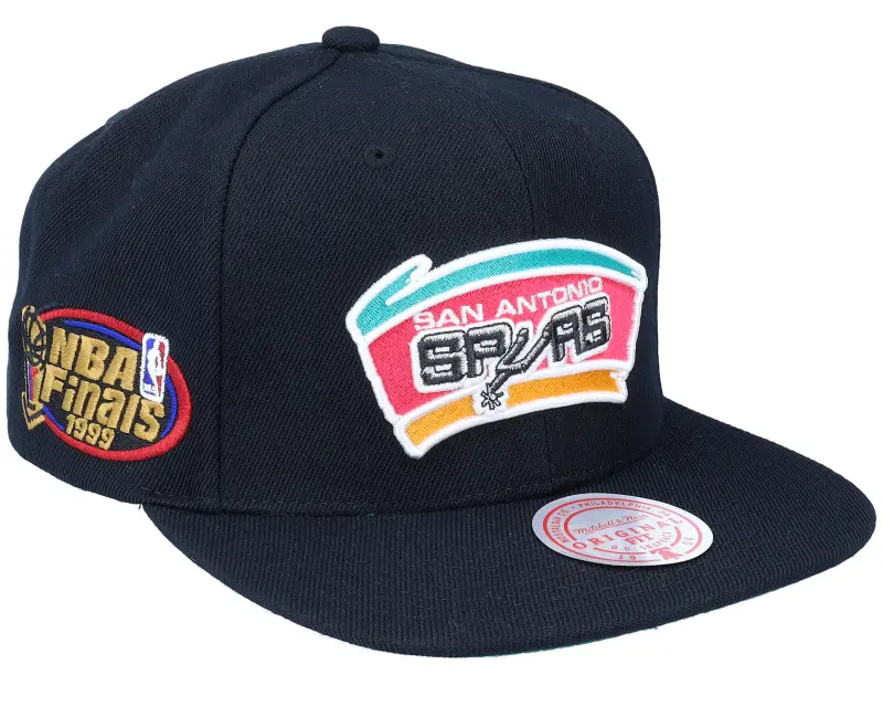 Mitchell & Ness San Antonio Spurs Top Spot Black Snapback online