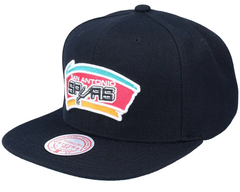 Mitchell & Ness San Antonio Spurs Top Spot Black Snapback online