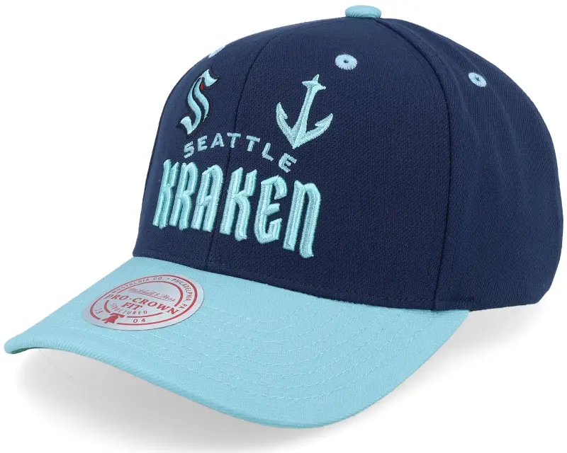 Mitchell & Ness Seattle Kraken All In 2.0 Pro Navy Adjustable online