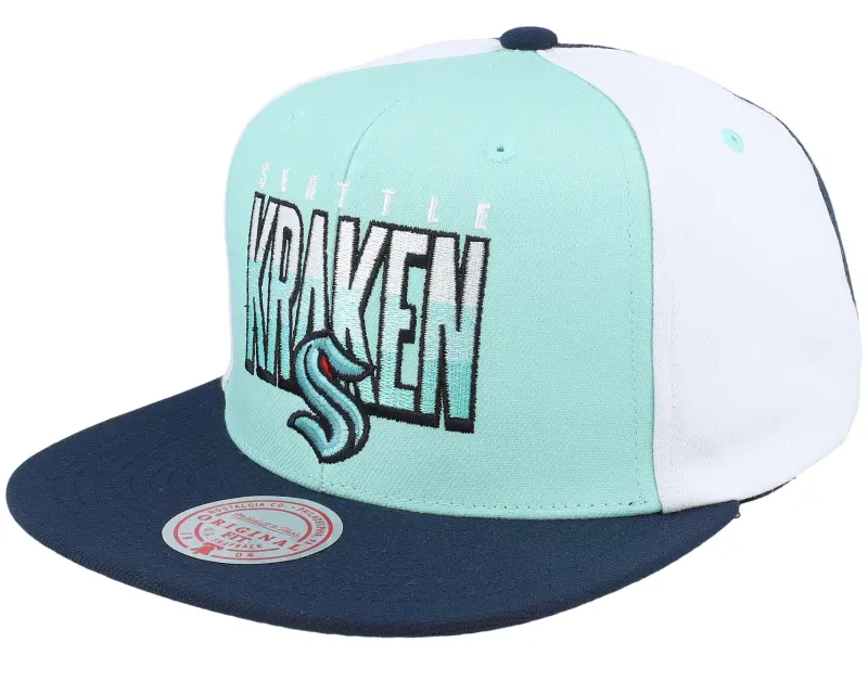 Mitchell & Ness Seattle Kraken Billboard 2 Blue/Teal Snapback online