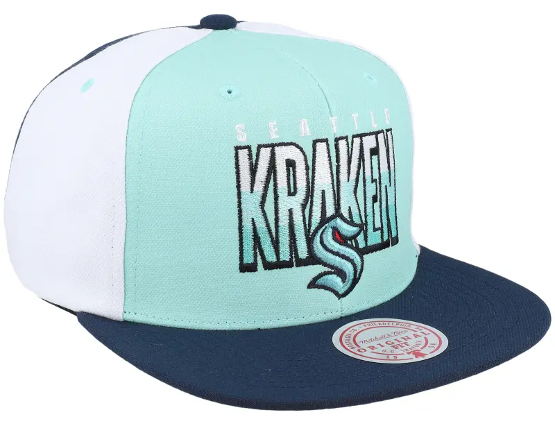 Mitchell & Ness Seattle Kraken Billboard 2 Blue/Teal Snapback online