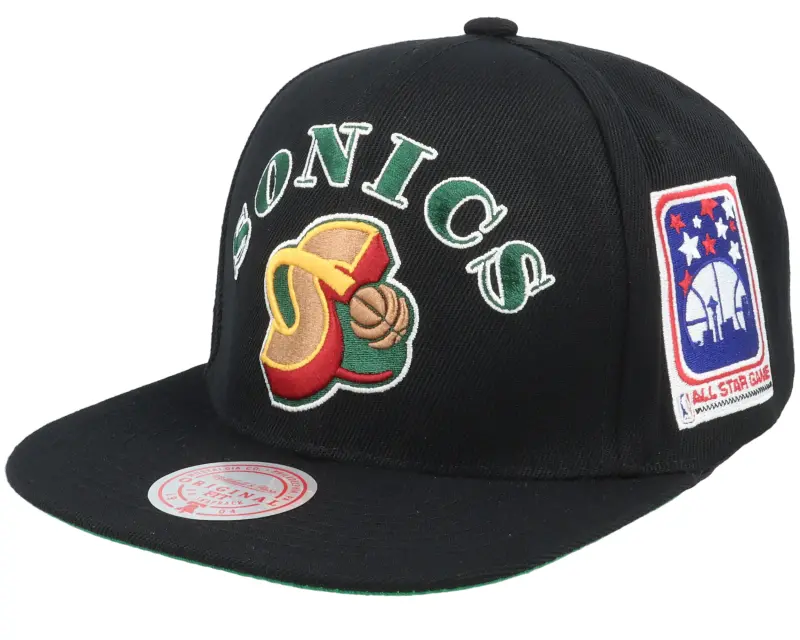 Mitchell & Ness Seattle Supersonics My Squad Black Snapback online