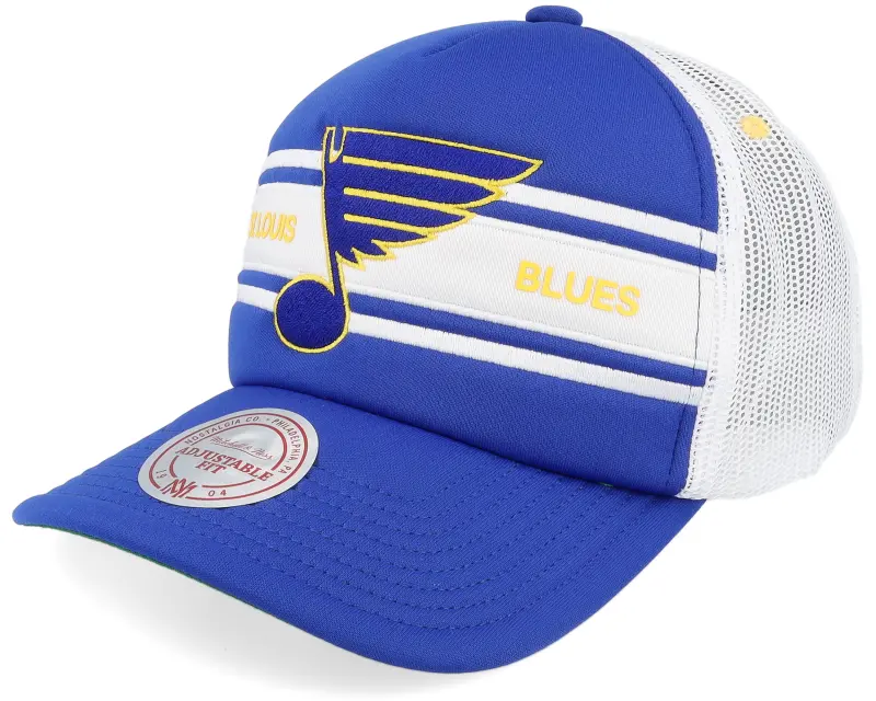 Mitchell & Ness St. Louis Blues Sideline Vintage Blue/White Trucker online