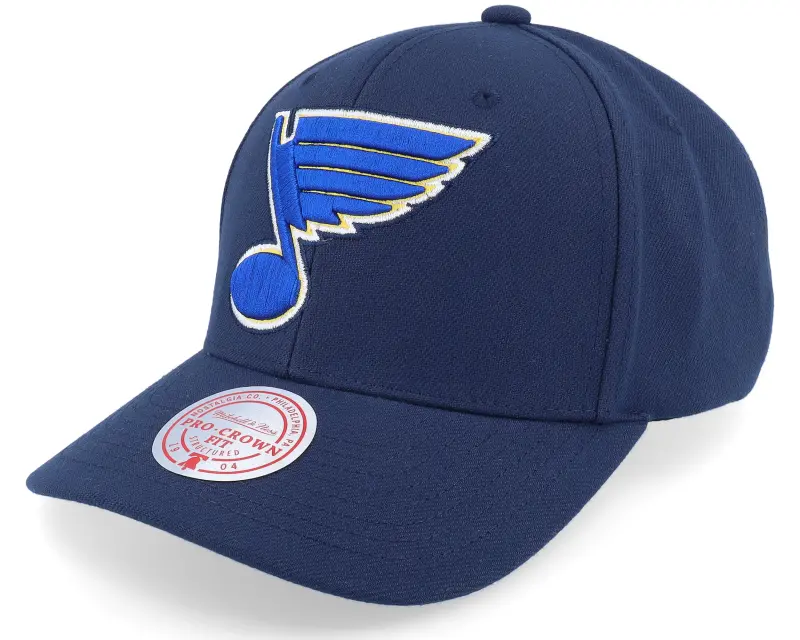 Mitchell & Ness St. Louis Blues Team Ground 2.0 Pro Blue Adjustable online