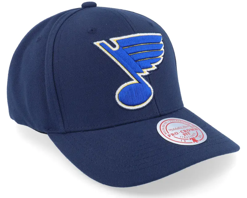 Mitchell & Ness St. Louis Blues Team Ground 2.0 Pro Blue Adjustable online