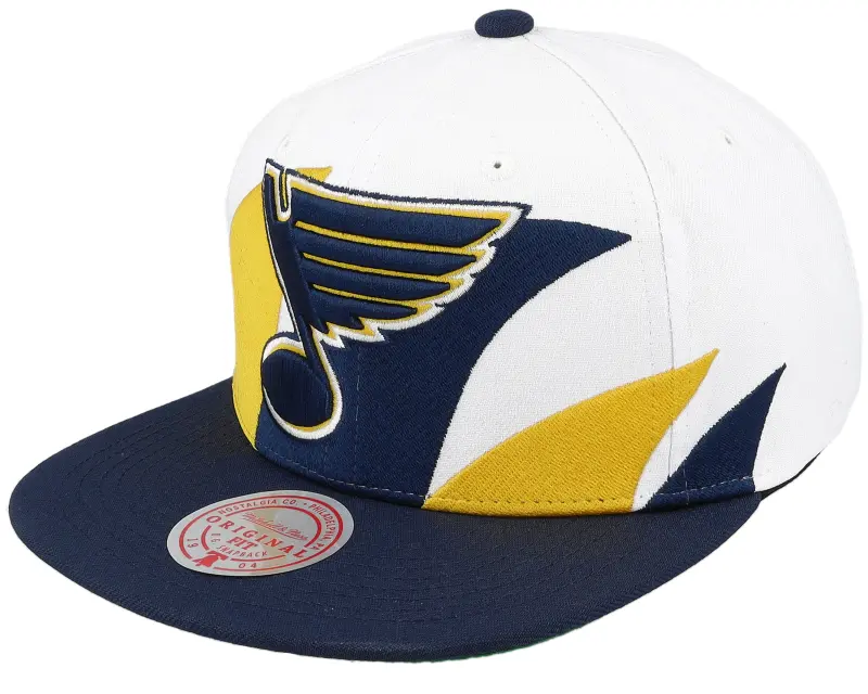 Mitchell & Ness St. Louis Blues Vintage Sharktooth White/Navy Snapback online