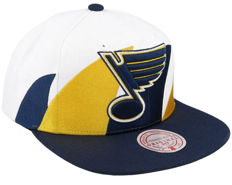 Mitchell & Ness St. Louis Blues Vintage Sharktooth White/Navy Snapback online
