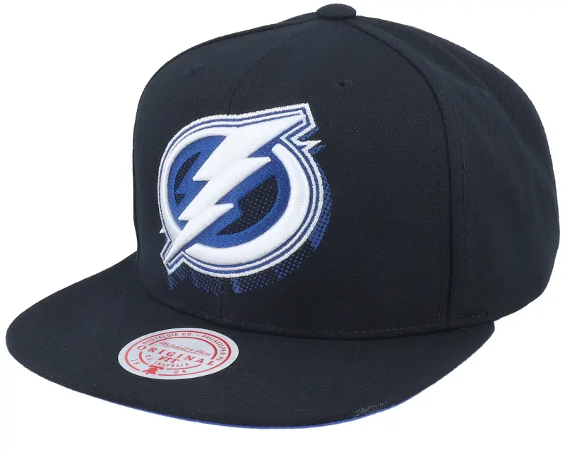 Mitchell & Ness Tampa Bay Lightning Big Face 7.0 Black Snapback online