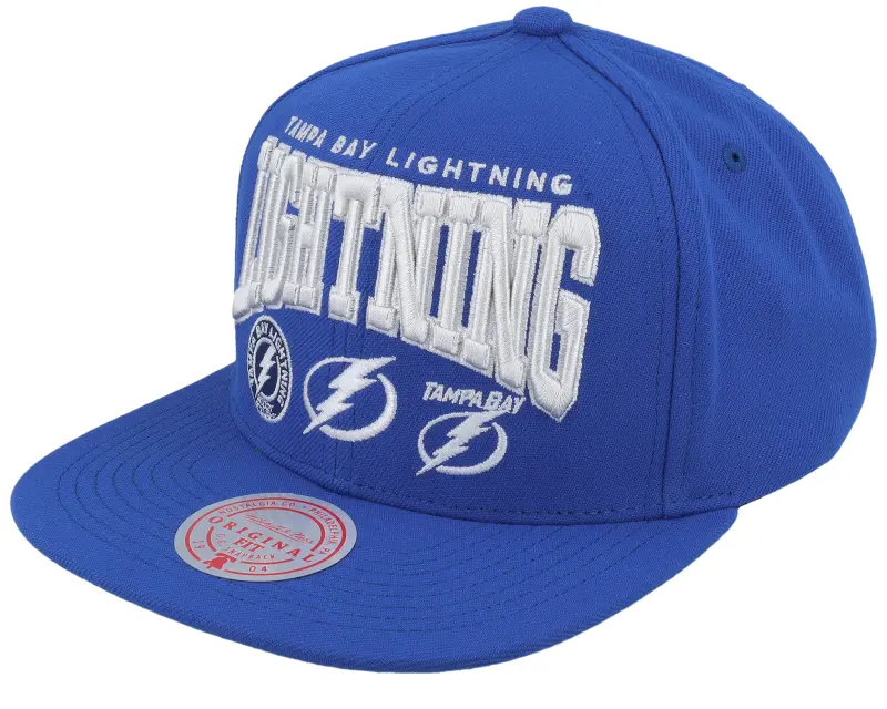 Mitchell & Ness Tampa Bay Lightning Champ Stack Navy Snapback online