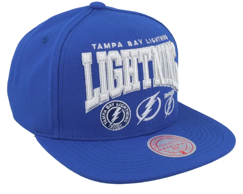 Mitchell & Ness Tampa Bay Lightning Champ Stack Navy Snapback online