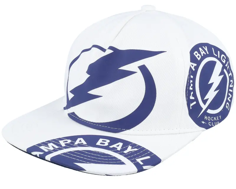 Mitchell & Ness Tampa Bay Lightning In Your Face Deadstock White Snapback online