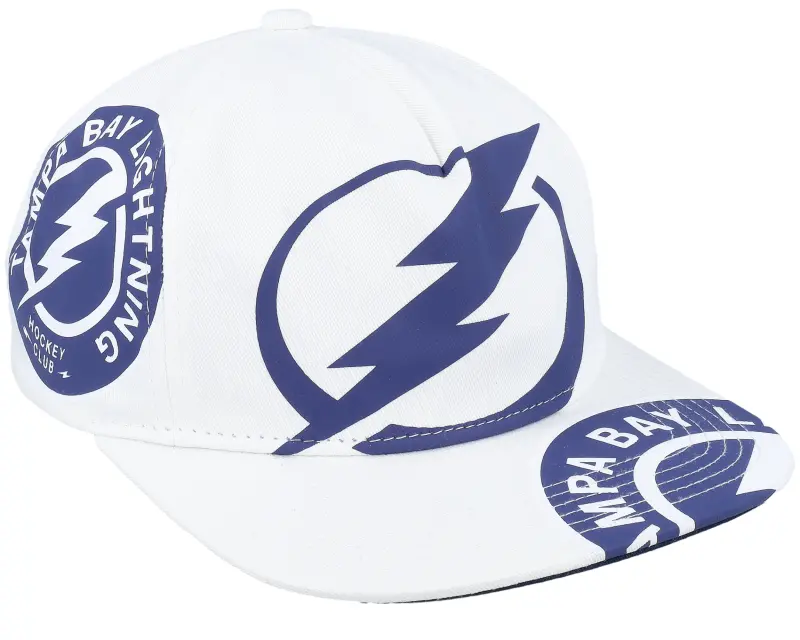 Mitchell & Ness Tampa Bay Lightning In Your Face Deadstock White Snapback online