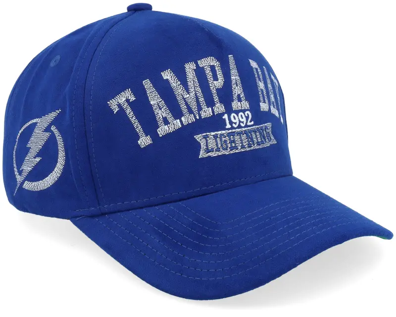 Mitchell & Ness Tampa Bay Lightning Shady Suede Pro Navy A-frame Adjustable online